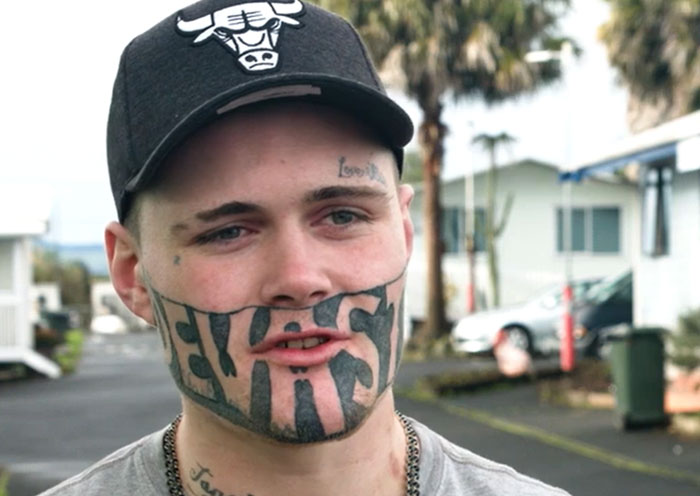 19YO Gets &ldquo;DEVAST8&rdquo; Tattooed Across His Face, Then A New Job Changes His Plans For The Tattoo
