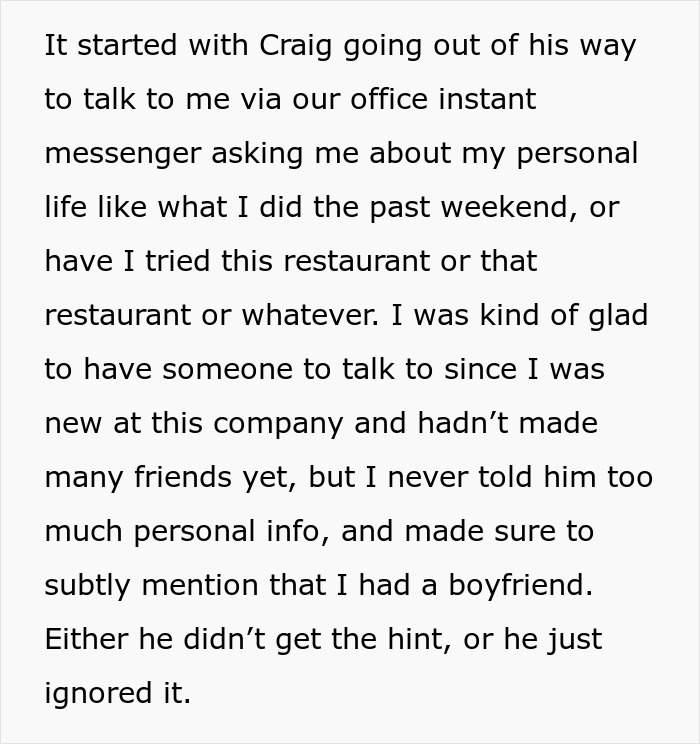 Creepy Coworker Won’t Take A Hint, Takes It Way Too Far In The Office Kitchen