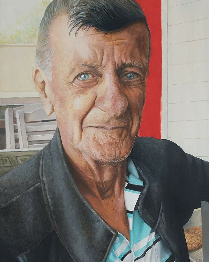 28 Paintings By Michel Devanakis Where Extreme Perspective Completely Transforms The Human Form