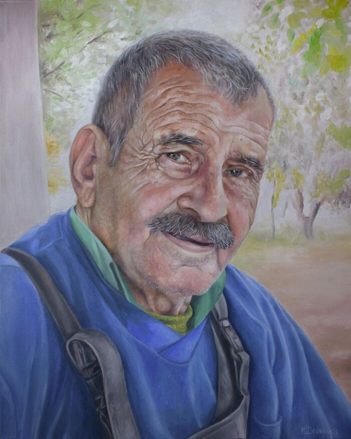 28 Paintings By Michel Devanakis Where Extreme Perspective Completely Transforms The Human Form