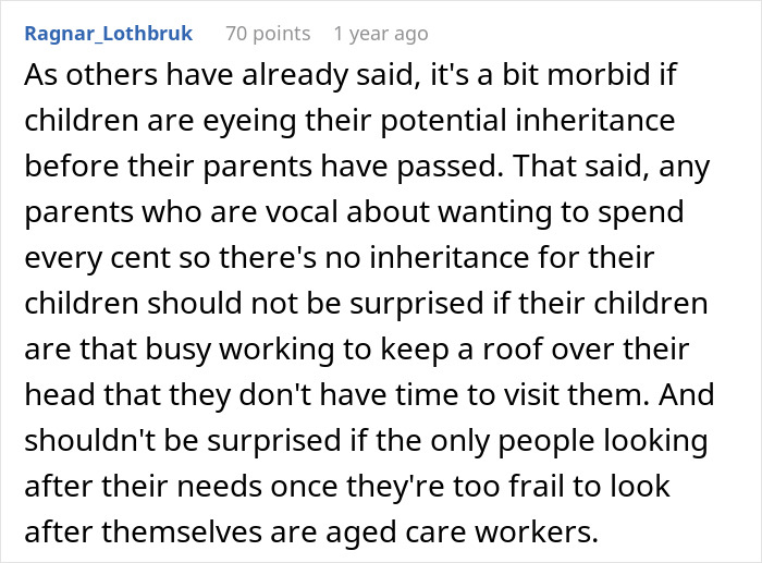 Millennial Daughter Starts Controlling Parents&rsquo; Spending So She Can Have A Larger Inheritance