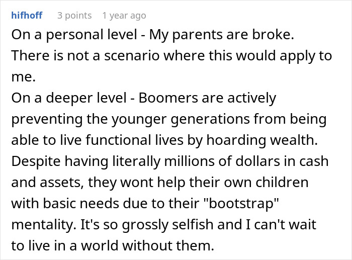 Millennial Daughter Starts Controlling Parents&rsquo; Spending So She Can Have A Larger Inheritance