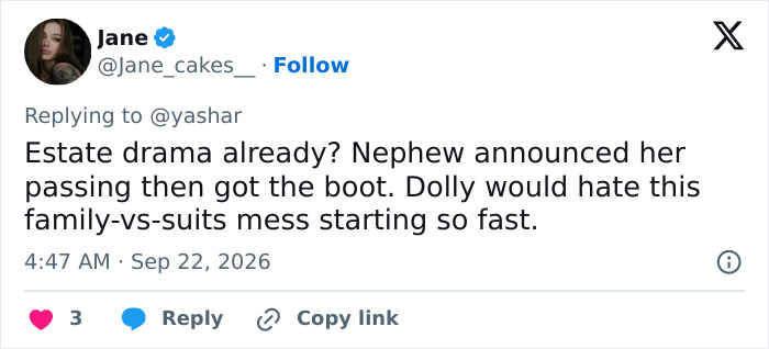 Dolly Parton’s Nephew, Who Announced Her Passing To The World, Left “Dismayed” After Being Fired Dolly Parton’s Nephew, Who Announced Her Passing To The World, Left “Dismayed” After Being Fired