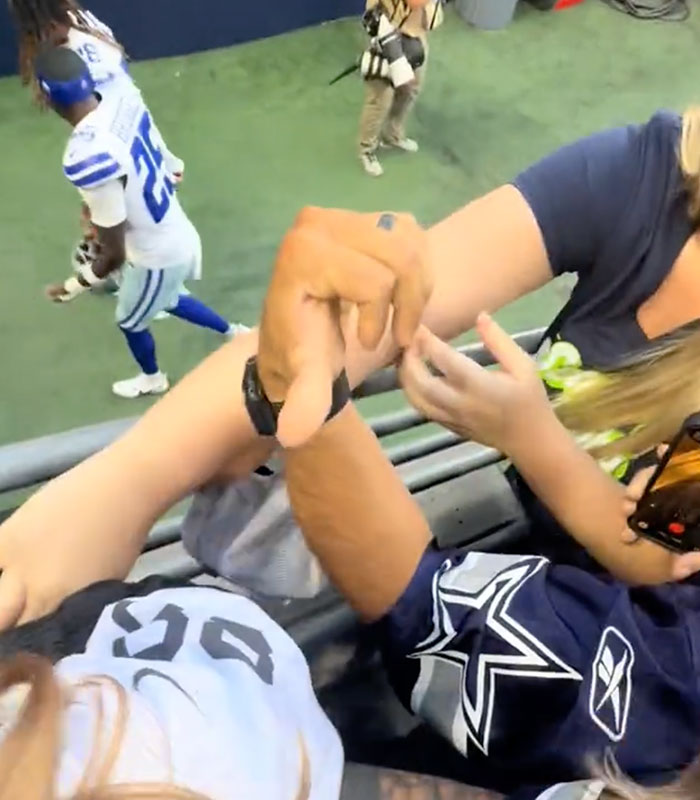 ‘Karen’ Tries To Steal NFL Hat From Kid After Match, But Gets Exposed Online Instead
