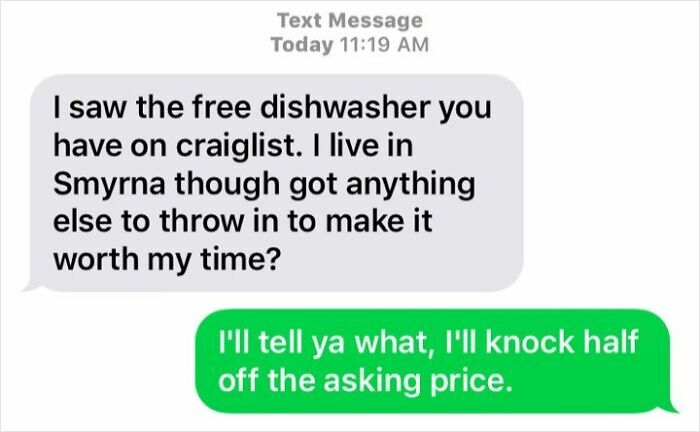85 Times Choosing Beggars Were So Infuriating, People Just Had To Shame Them 85 Times Choosing Beggars Were So Infuriating, People Just Had To Shame Them