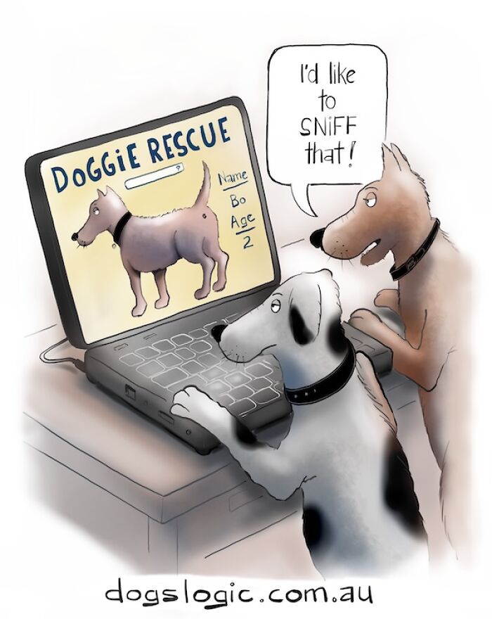 ‘Dog Logic’: Artist Imagines The World From A Dog’s Point Of View In 20 Hilarious Comics ‘Dog Logic’: Artist Imagines The World From A Dog’s Point Of View In 20 Hilarious Comics