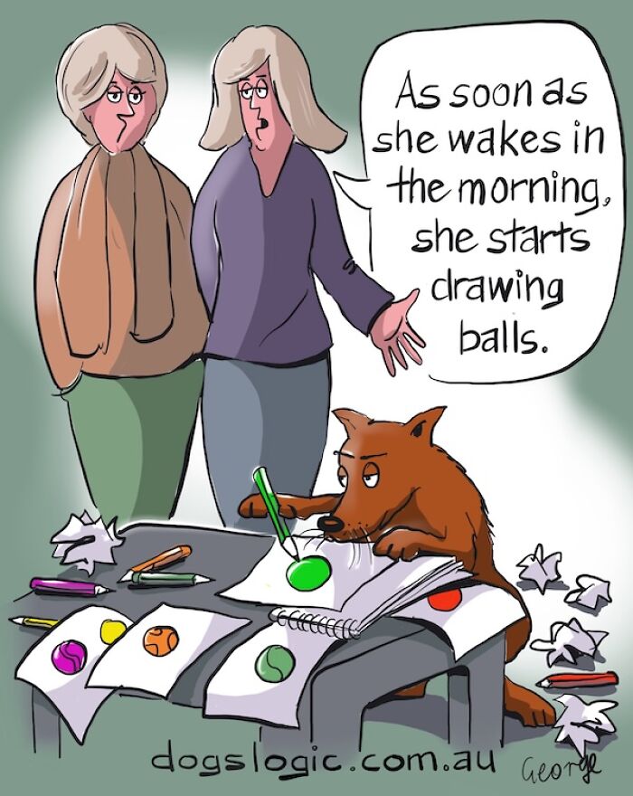 ‘Dog Logic’: Artist Imagines The World From A Dog’s Point Of View In 20 Hilarious Comics ‘Dog Logic’: Artist Imagines The World From A Dog’s Point Of View In 20 Hilarious Comics
