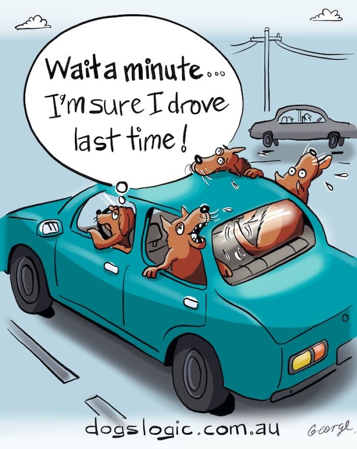‘Dog Logic’: Artist Imagines The World From A Dog’s Point Of View In 20 Hilarious Comics ‘Dog Logic’: Artist Imagines The World From A Dog’s Point Of View In 20 Hilarious Comics