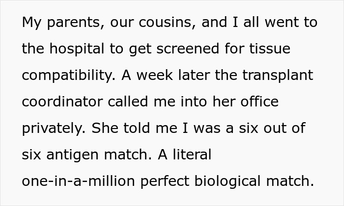 Siblings Asks Doctor To Lie To Family Because The Thought Of Donating Their Kidney Makes Them “Sick”