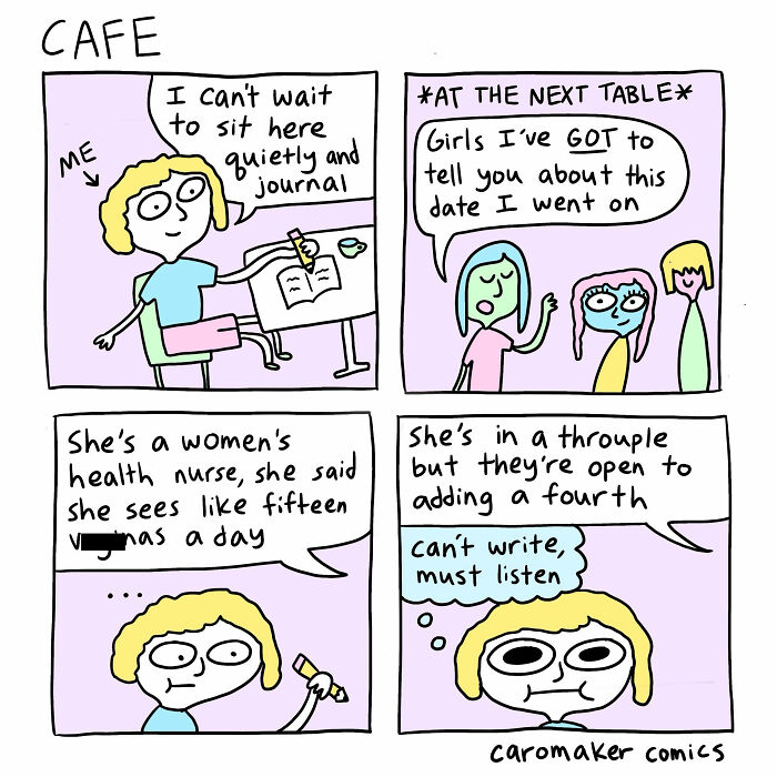 Artist Made 23 Funny Comics That Take Everyday Ideas In Unexpected Directions Artist Made 23 Funny Comics That Take Everyday Ideas In Unexpected Directions