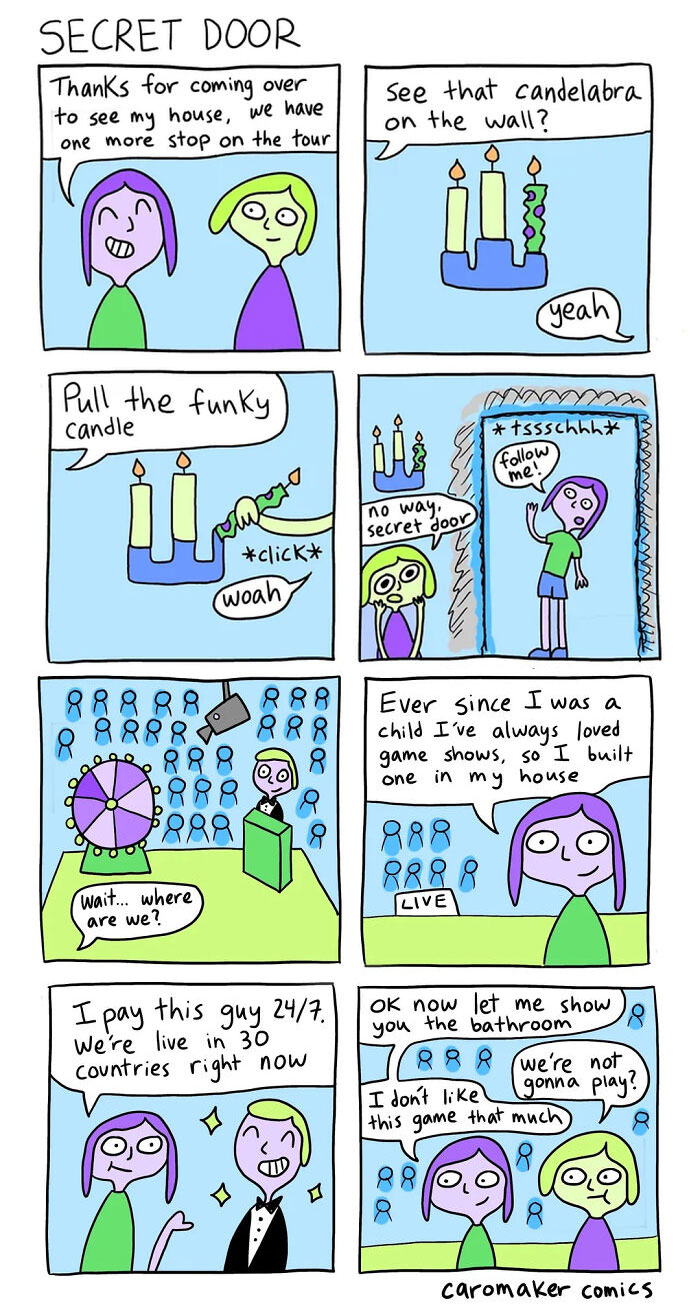 Artist Made 23 Funny Comics That Take Everyday Ideas In Unexpected Directions Artist Made 23 Funny Comics That Take Everyday Ideas In Unexpected Directions