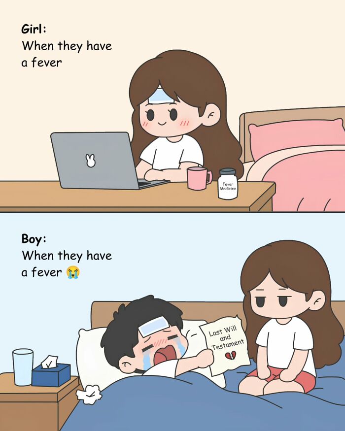 20 Adorable Comics By This Artist That Poke Fun At The Everyday Reality Of Relationships