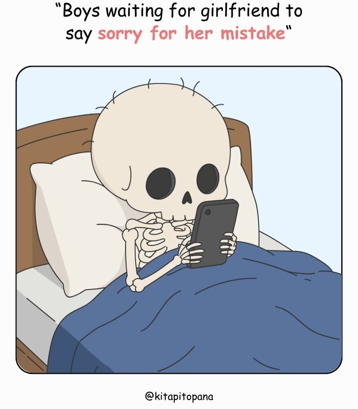 20 Adorable Comics By This Artist That Poke Fun At The Everyday Reality Of Relationships