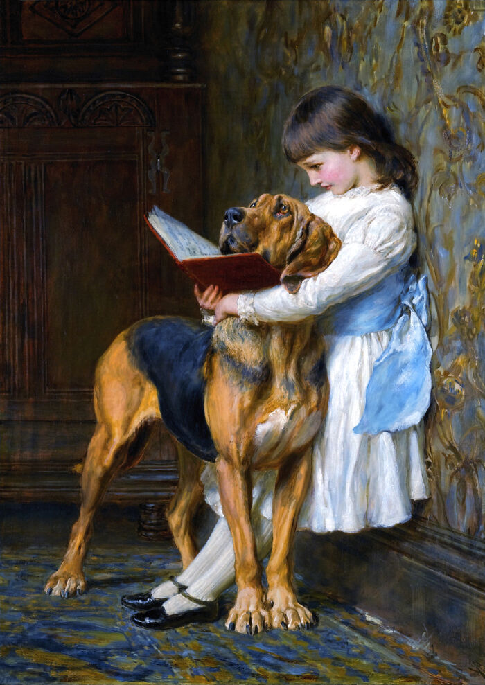 30 Paintings By Briton Rivi&egrave;re That Capture The Unbreakable Bond Between Dogs And Humans
