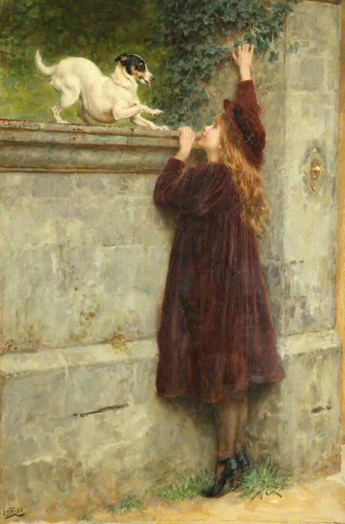 30 Paintings By Briton Rivi&egrave;re That Capture The Unbreakable Bond Between Dogs And Humans
