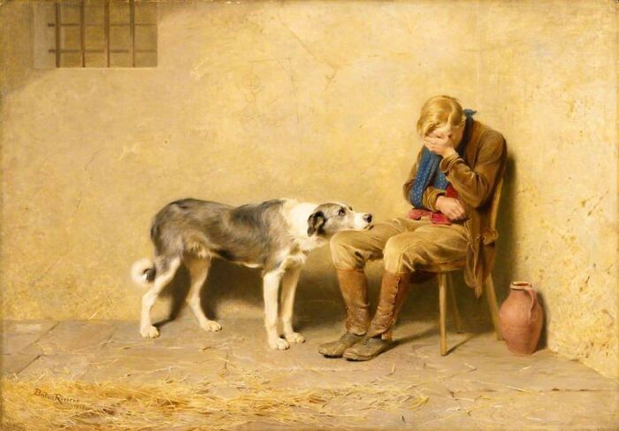 30 Paintings By Briton Rivi&egrave;re That Capture The Unbreakable Bond Between Dogs And Humans