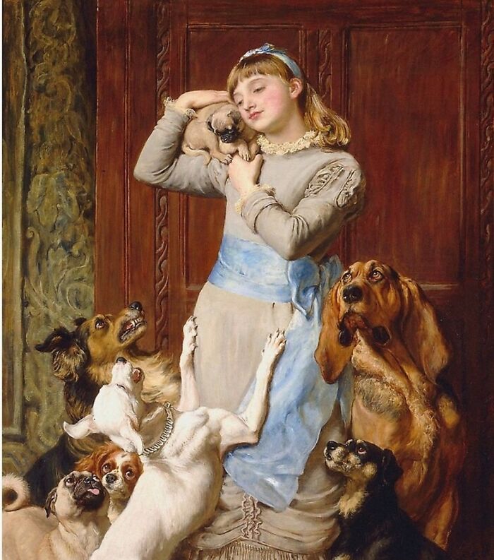 30 Paintings By Briton Rivi&egrave;re That Capture The Unbreakable Bond Between Dogs And Humans