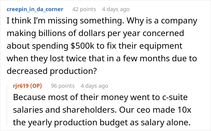 Management Proves They Know Nothing By Trying To Save Money In All The Wrong Places