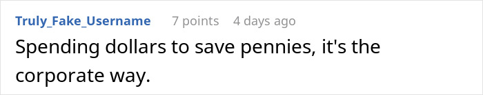 Management Proves They Know Nothing By Trying To Save Money In All The Wrong Places