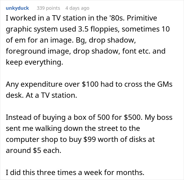 Management Proves They Know Nothing By Trying To Save Money In All The Wrong Places
