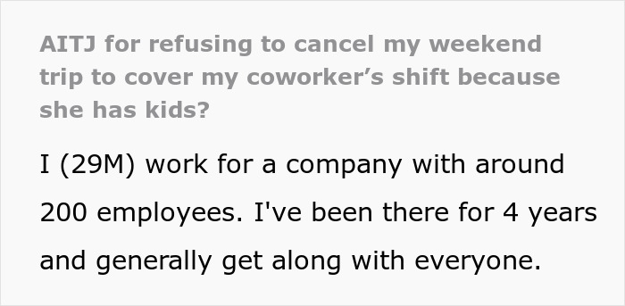 People Are Infuriated By This Boss Who Isn’t Even Aware He’s Discriminating Against A Childless Employee People Are Infuriated By This Boss Who Isn’t Even Aware He’s Discriminating Against A Childless Employee