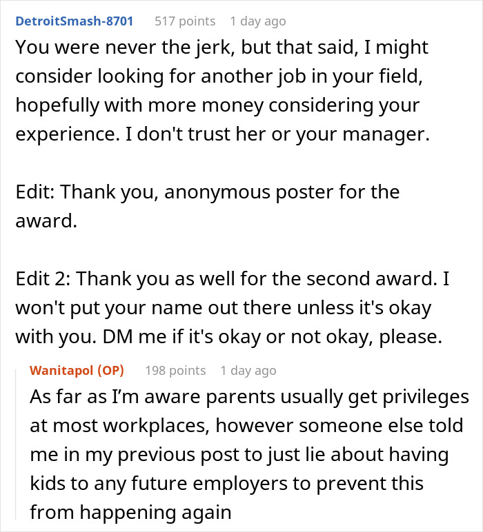 People Are Infuriated By This Boss Who Isn’t Even Aware He’s Discriminating Against A Childless Employee People Are Infuriated By This Boss Who Isn’t Even Aware He’s Discriminating Against A Childless Employee