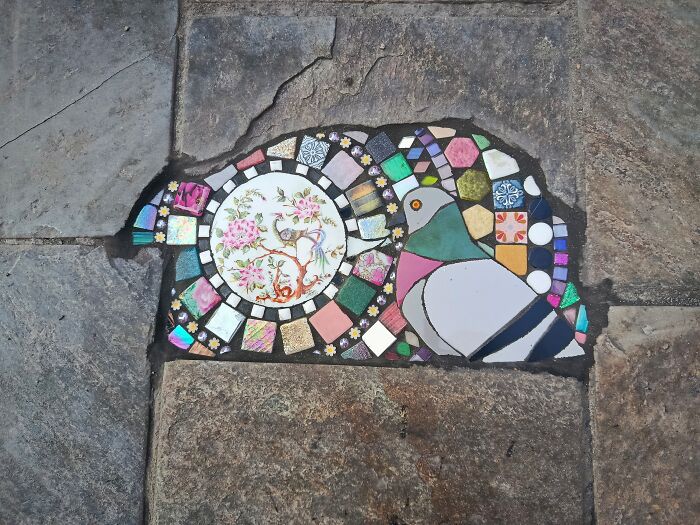 35 Damaged Sidewalks Transformed Into Captivating Art By Dijon-Based Artist 35 Damaged Sidewalks Transformed Into Captivating Art By Dijon-Based Artist