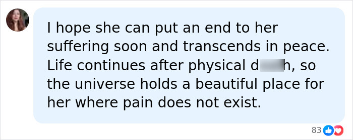 Woman Decides That Her Life Isn’t Worth Living Anymore, Chooses To Pass With Euthanasia Woman Decides That Her Life Isn’t Worth Living Anymore, Chooses To Pass With Euthanasia