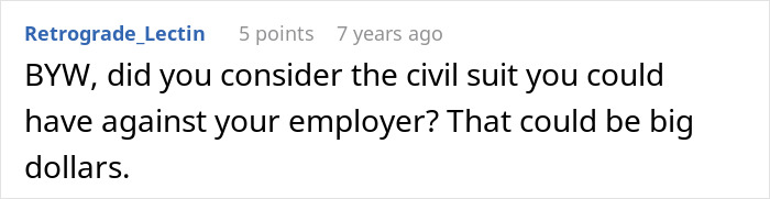 Woman Finally Takes Revenge Against Creepy Male Coworkers After HR Does Nothing