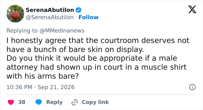Courtroom Drama After Lawyer Publicly Rips Into Judge For Calling Her Dress “Inappropriate” Courtroom Drama After Lawyer Publicly Rips Into Judge For Calling Her Dress “Inappropriate”