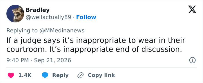 Courtroom Drama After Lawyer Publicly Rips Into Judge For Calling Her Dress “Inappropriate” Courtroom Drama After Lawyer Publicly Rips Into Judge For Calling Her Dress “Inappropriate”