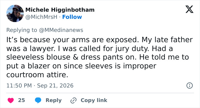 Courtroom Drama After Lawyer Publicly Rips Into Judge For Calling Her Dress “Inappropriate” Courtroom Drama After Lawyer Publicly Rips Into Judge For Calling Her Dress “Inappropriate”