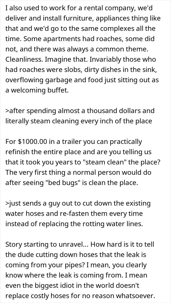 Landlord Won’t Fix Their Water Leak, So Tenants Let It Run Until He’s Forced To Pay $25K Landlord Won’t Fix Their Water Leak, So Tenants Let It Run Until He’s Forced To Pay $25K
