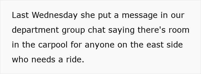 Driver Finally Ends Months Of Rides After Coworker Pushes One Favor Too Far Driver Finally Ends Months Of Rides After Coworker Pushes One Favor Too Far