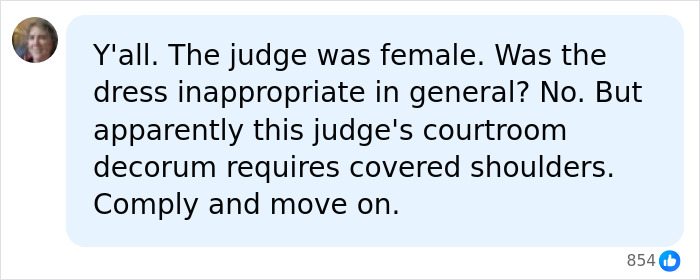 Lawyer Whom Judge Called Out For “Inappropriate” Dress Now Reveals Absurd Responses From Other Female Colleagues Lawyer Whom Judge Called Out For “Inappropriate” Dress Now Reveals Absurd Responses From Other Female Colleagues
