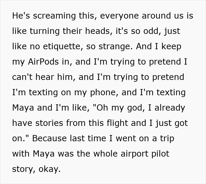 Woman Tries To Ignore Creepy Seatmate Who Won’t Shut Up, Until She Gets Moved And The Reason Surprises Her Woman Tries To Ignore Creepy Seatmate Who Won’t Shut Up, Until She Gets Moved And The Reason Surprises Her