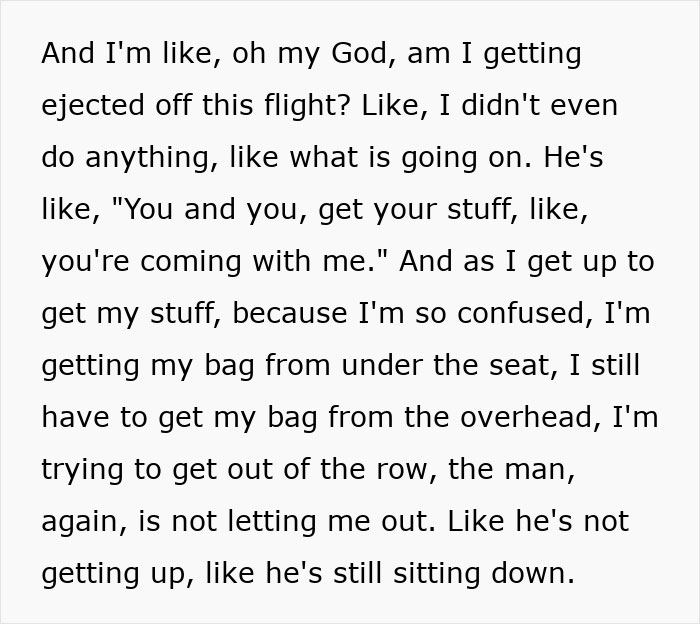 Woman Tries To Ignore Creepy Seatmate Who Won’t Shut Up, Until She Gets Moved And The Reason Surprises Her Woman Tries To Ignore Creepy Seatmate Who Won’t Shut Up, Until She Gets Moved And The Reason Surprises Her