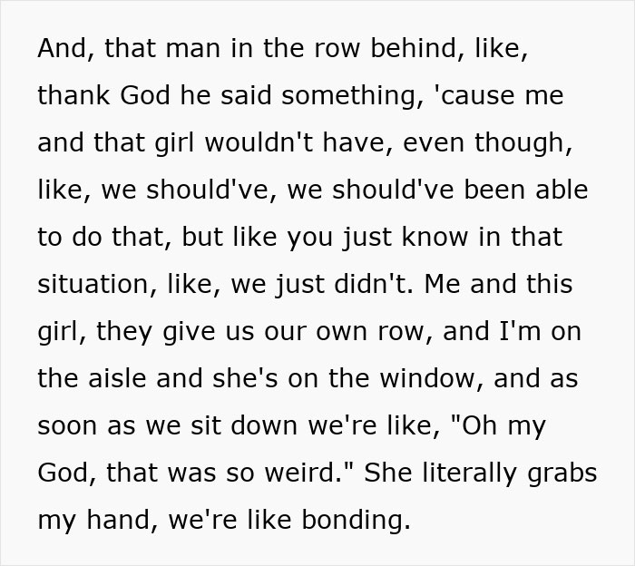 Woman Tries To Ignore Creepy Seatmate Who Won’t Shut Up, Until She Gets Moved And The Reason Surprises Her Woman Tries To Ignore Creepy Seatmate Who Won’t Shut Up, Until She Gets Moved And The Reason Surprises Her