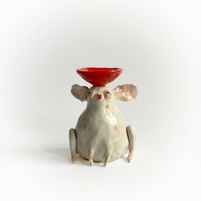 This Artist Creates Adorable Weird Ceramic Sculptures That Double As Home Decor (40 Pics)