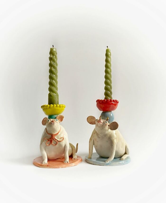 This Artist Creates Adorable Weird Ceramic Sculptures That Double As Home Decor (40 Pics)