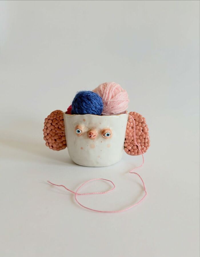 This Artist Creates Adorable Weird Ceramic Sculptures That Double As Home Decor (40 Pics)
