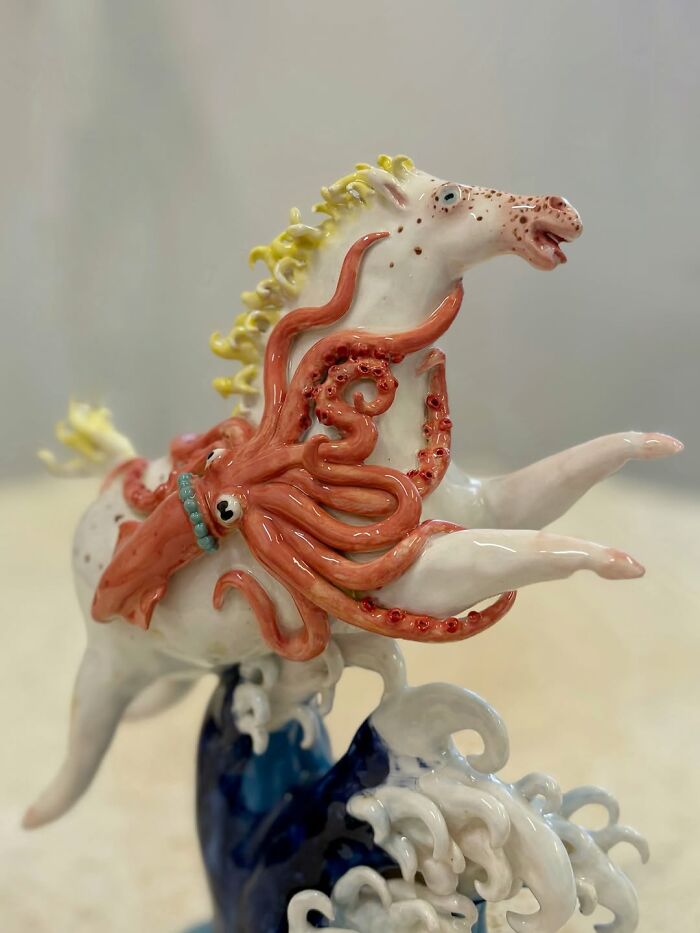 This Artist Creates Adorable Weird Ceramic Sculptures That Double As Home Decor (40 Pics)