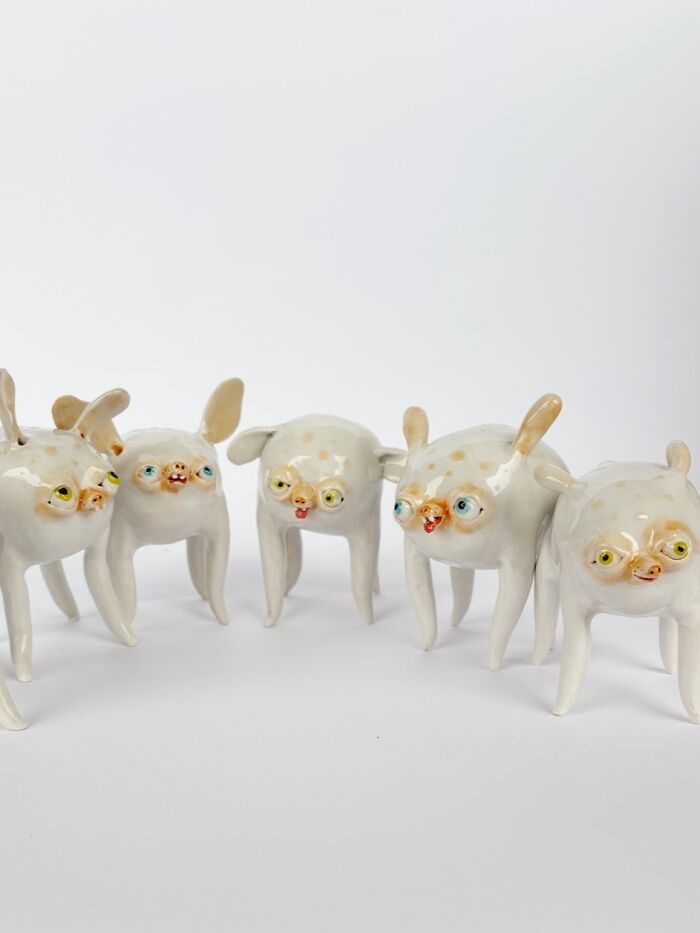 This Artist Creates Adorable Weird Ceramic Sculptures That Double As Home Decor (40 Pics)