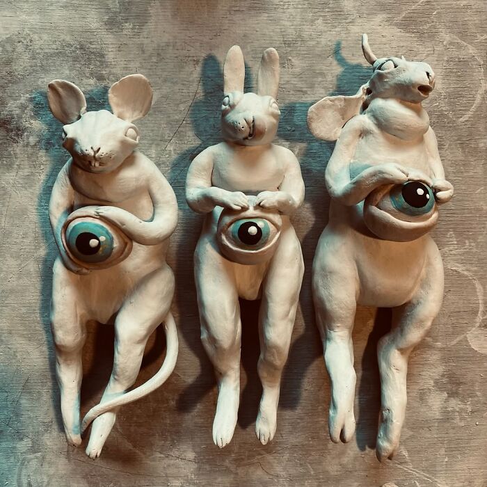 This Artist Creates Adorable Weird Ceramic Sculptures That Double As Home Decor (40 Pics)