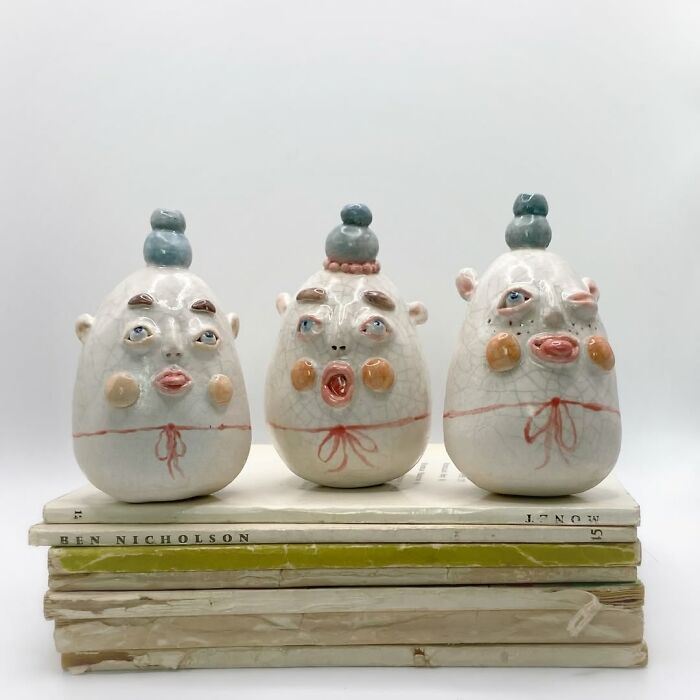 This Artist Creates Adorable Weird Ceramic Sculptures That Double As Home Decor (40 Pics)