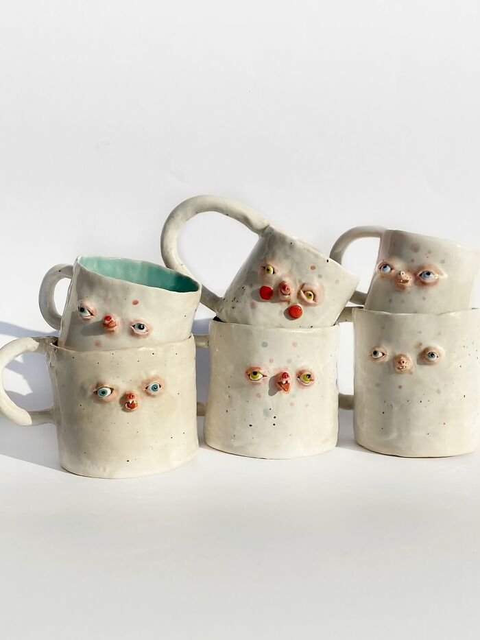 This Artist Creates Adorable Weird Ceramic Sculptures That Double As Home Decor (40 Pics)