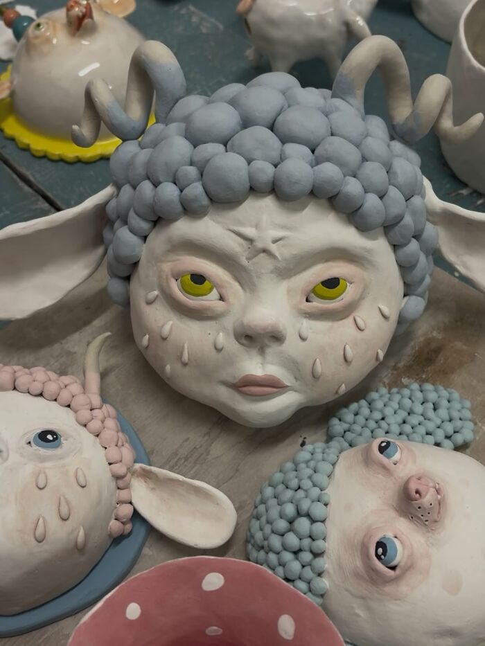 This Artist Creates Adorable Weird Ceramic Sculptures That Double As Home Decor (40 Pics)