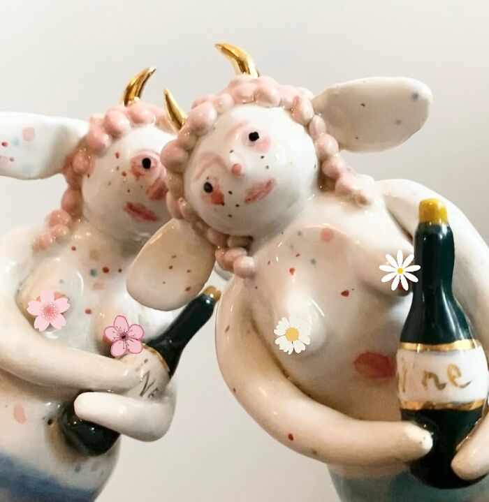 This Artist Creates Adorable Weird Ceramic Sculptures That Double As Home Decor (40 Pics)