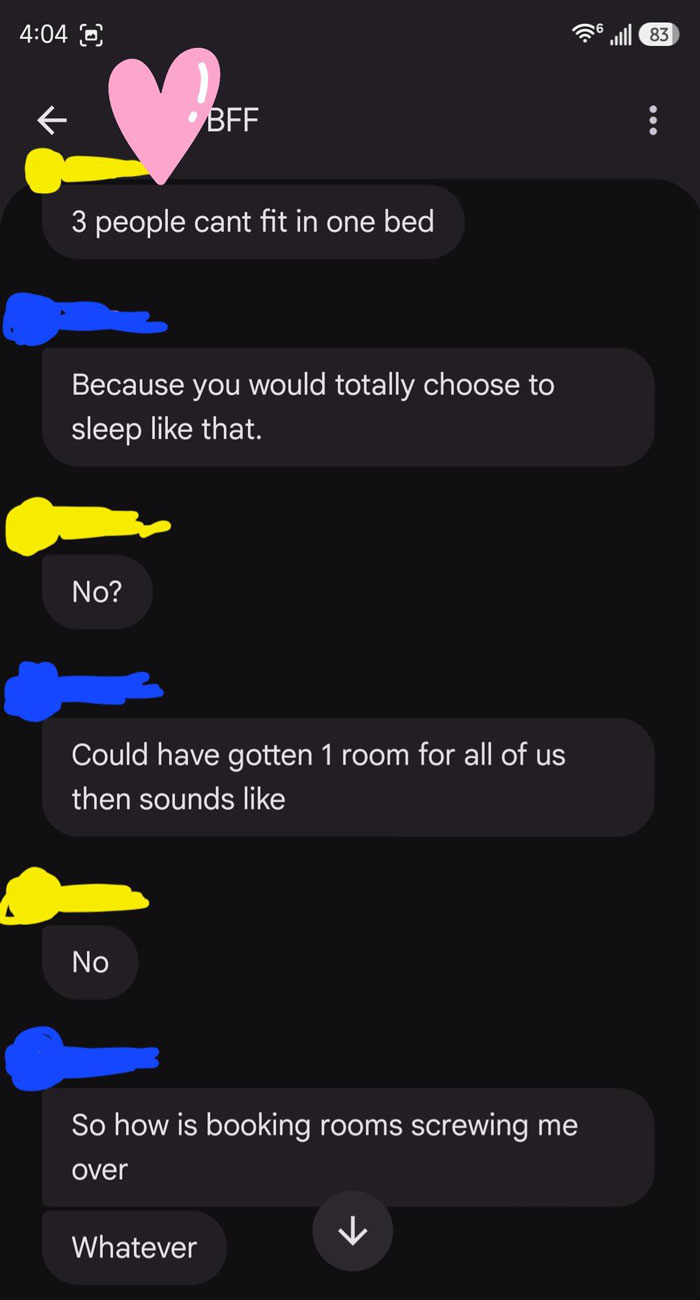Entitled Friend Backs Out Of Trip, Starts Blaming Everyone And Making Demands Entitled Friend Backs Out Of Trip, Starts Blaming Everyone And Making Demands