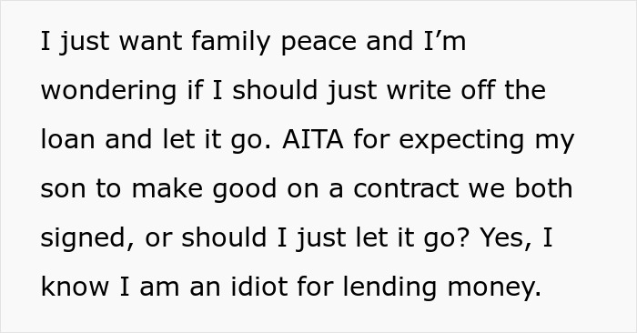 Son Takes A Loan From Parents, Throws Massive Tantrums And Makes Accusations After Being Asked To Repay It Son Takes A Loan From Parents, Throws Massive Tantrums And Makes Accusations After Being Asked To Repay It